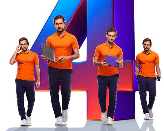 Великолепная четверка Ростелеком в&nbsp;деревня Жудре (Орловская область)